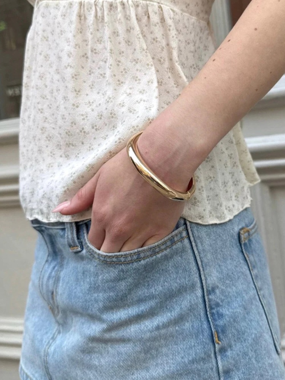 Brandy Melville Gold Bangle Bracelet⭐️⭐️